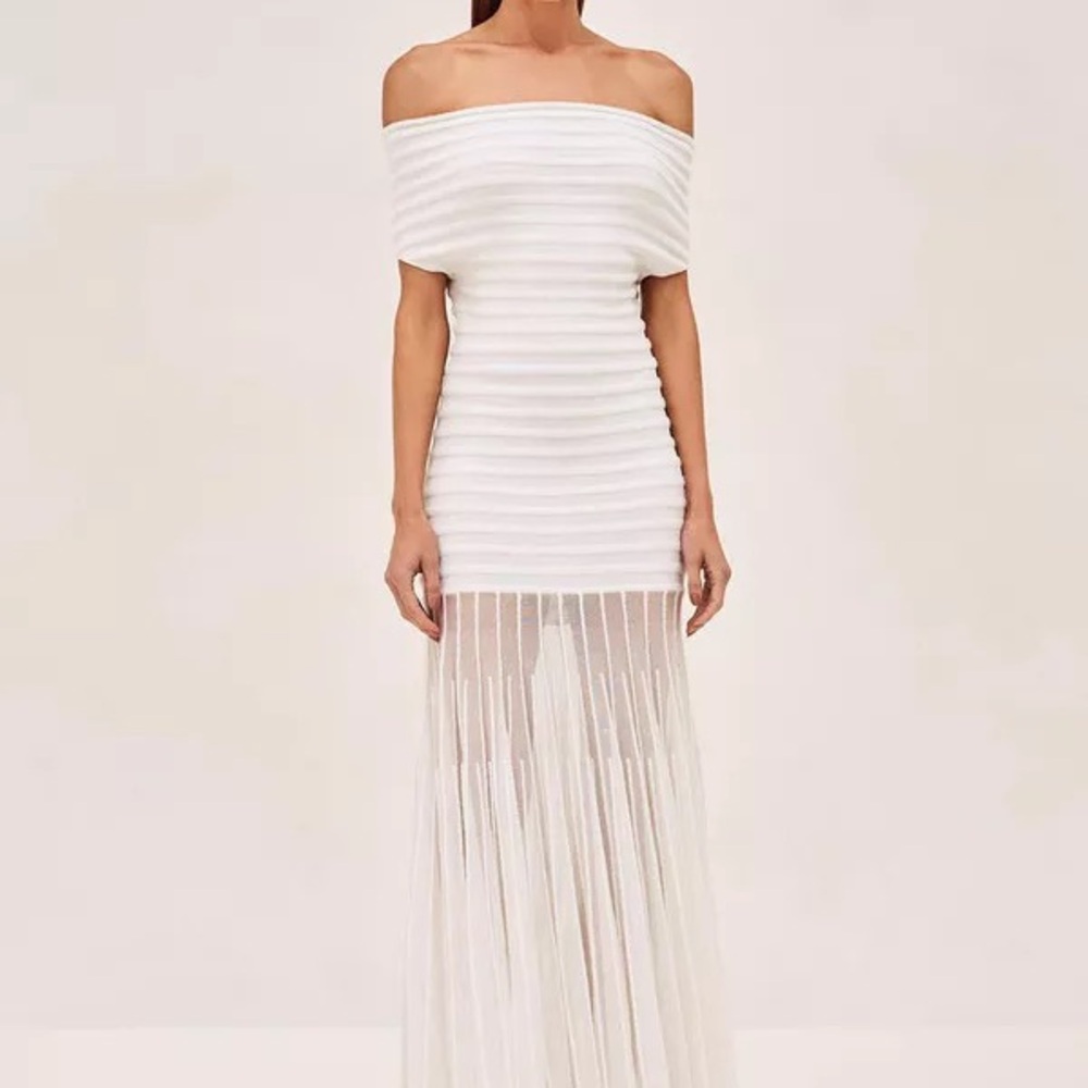 Alexis Marce Maxi Dress in Blanc XS